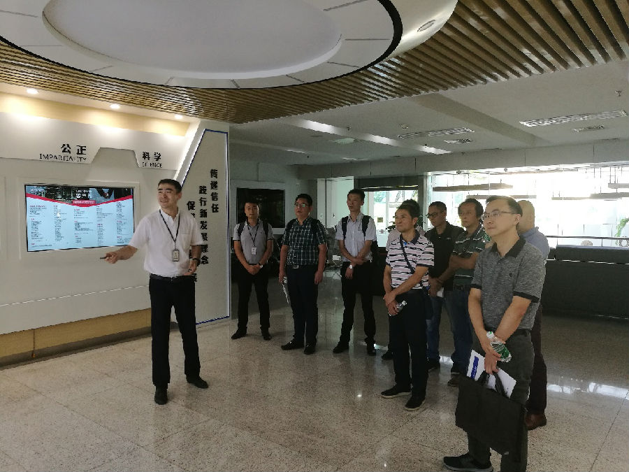 星网锐捷高层到我所参观交流