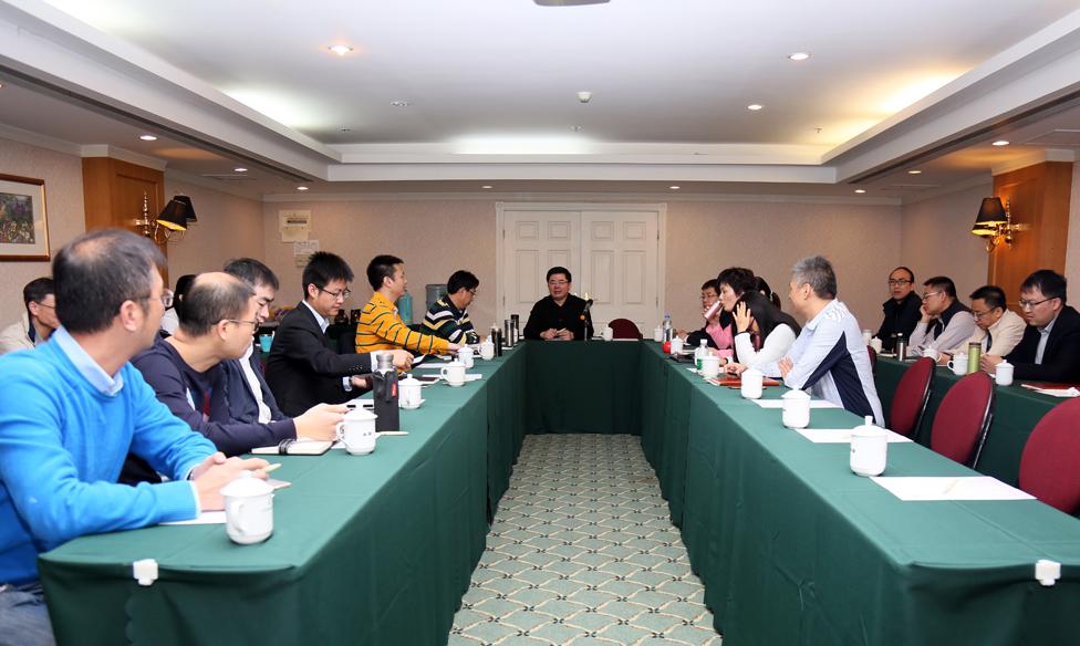 我中心召开2016年终工作总结会暨领导干部述职会议